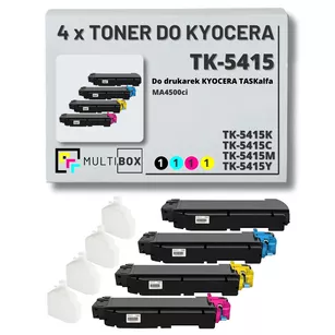 4-PAK Multibox Toner do KYOCERA TK5415 TASKalfa MA4500ci 20,0K/3x13,0K CMYK zamiennik