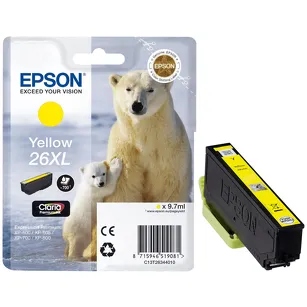 Epson tusz 26XL T2634 C13T26344012 oryginalny yellow