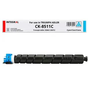 Toner zamiennik 1T02L7CUT0 do TRIUMPH ADLER CK8511C 2506 Ci 2507 Ci cyan