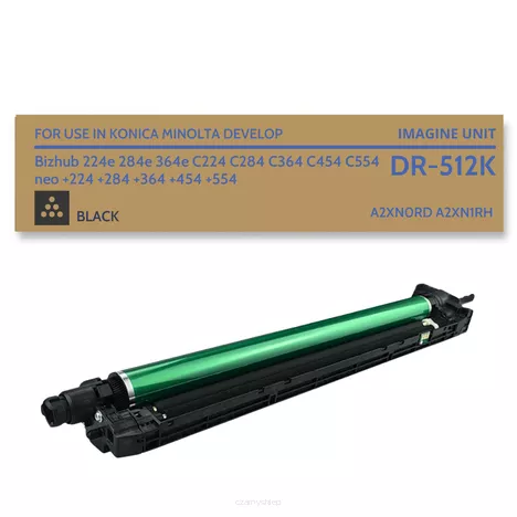 Bęben do KONICA MINOLTA DR512K BIZHUB C224e C284e A2XN0RD 120.0K black zamiennik