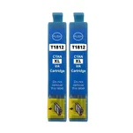 2-PAK Multibox Tusz do EPSON 18XL T1812 C13T18124010 cyan zamiennik - 2