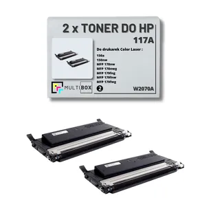 Toner do HP 117A 2-pak BLACK W2070A zamiennik Multibox Z CHIPEM