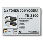 2-PAK Multibox Toner do KYOCERA TK3100 1T02MS0NL0 FS2100 ECOSYS M3040 M3540 2x12.5K zamiennik - 2