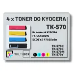 4-PAK Multibox Toner do KYOCERA TK570 FSC5400 16,0K/3x10,0K CMYK zamiennik - 2