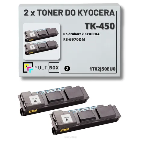 2-PAK Multibox Toner do KYOCERA TK450 1T02J50EU0 FS6970 2x15.0K zamiennik