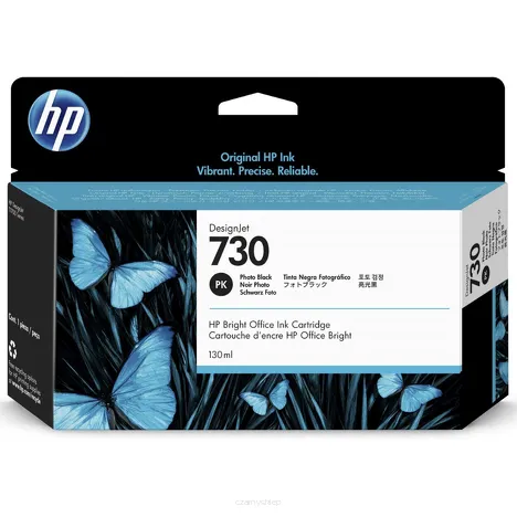 HP 730 tusz P2V67A oryginalny photo black 