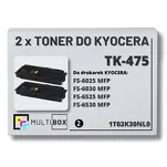 2-PAK Multibox Toner do KYOCERA TK475 1T02K30NL0 FS6025 FS6030 FS6525 FS6530 MFP 2x15.0K zamiennik - 2