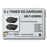 2-PAK Multibox Toner do SAMSUNG ML2855 SCX4824 MLTD2092L SV003A 5K Zamiennik - 2