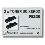 2-PAK Multibox Toner do XEROX PE220 013R00621 3K zamiennik - 2