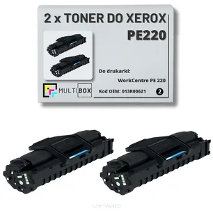 2-pak Toner do XEROX PE220 013R00621 3K Multibox zamiennik