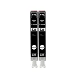 2-PAK Multibox Tusz do CANON CLI526BK black zamiennik - 2