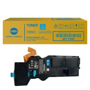 KONICA MINOLTA toner TNP-92C AE1Y450 BIZHUB C3120i niebieski oryginalny 4000 stron