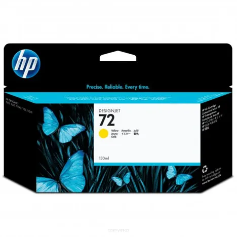 HP 72 tusz C9373A oryginalny yellow 