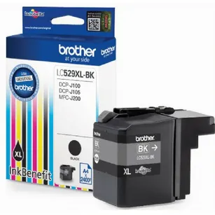 BROTHER tusz LC-529XLBK oryginalny czarny 2400 stron