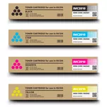 4-pak Toner do Ricoh IMC2010 IMC2010A CMYK Zamiennik - 2