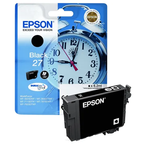 Epson tusz 27 T2701 C13T27014012 oryginalny black