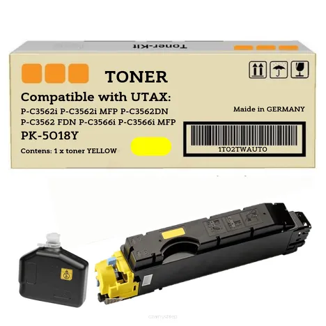 Toner do UTAX PK5018Y 1T02TWAUT0 yellow zamiennik 11.0K