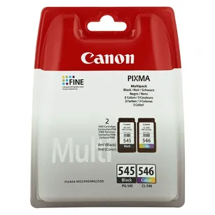 Canon oryginalny tusz PG545 + CL546 8287B005 black + color 2-pak