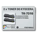 2-PAK Multibox Toner do KYOCERA TK7310 1T02Y40NL0 ECOSYS P4140dn 2x15.0K zamiennik - 2