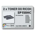 2-PAK Multibox Toner do RICOH SP150HC 408010 Zamiennik - 2