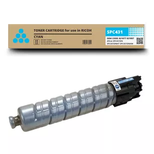 Toner do Ricoh SPC431 821077 821097 Cyan Zamiennik