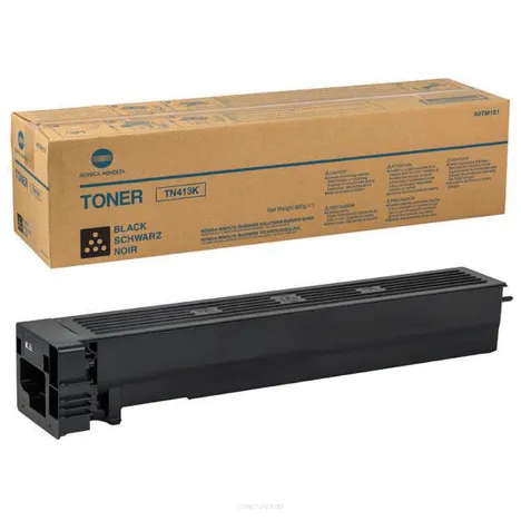 EOL KONICA MINOLTA toner TN-413K A0TM151 czarny oryginalny 45000 stron