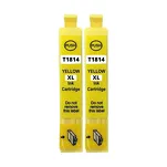 2-PAK Multibox Tusz do EPSON 18XL T1814 C13T18144010 yellow zamiennik - 2