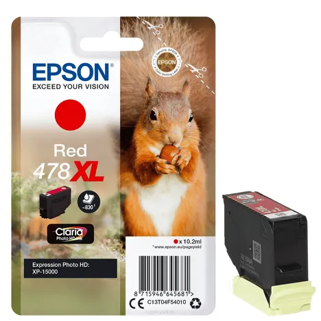 Epson tusz 478XL T04F5 C13T04F54010 oryginalny red