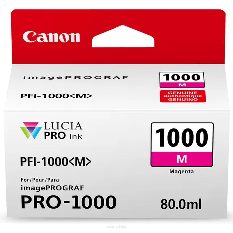 Canon Tusz PFI1000M 0548C001 oryginalny magenta