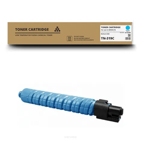 Toner do MINOLTA TN319C Bizhub C360 A11G450 Cyan Zamiennik