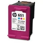 HP 651 tusz C2P11AE oryginalny color  - 2