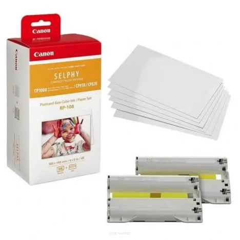 Canon tusz + papier RP-108 8568B001 oryginalny zestaw