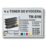 EOL 4-PAK Multibox Toner do KYOCERA TK510 FSC5020/5025/5030 4x8,0K CMYK zamiennik - 2