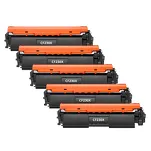 5-PAK Multibox Toner do HP CF230X 30X M203 M227 zamiennik - 2