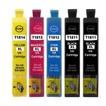 5-PAK Multibox Tusz do EPSON 18XL T1811 T1812 T1813 T1814 cyan / magenta / yellow / black zamiennik - 2