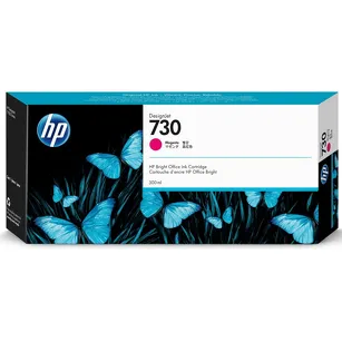 HP 730 tusz P2V69A oryginalny magenta