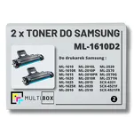 2-PAK Multibox Toner do SAMSUNG ML1610 ML2010 ML1610D2 2K Zamiennik - 2