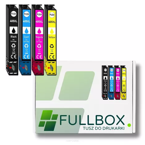 4-pak Tusz do EPSON 405XL T05H1 T05H2 T05H3 T05H4 zamiennik FULLBOX