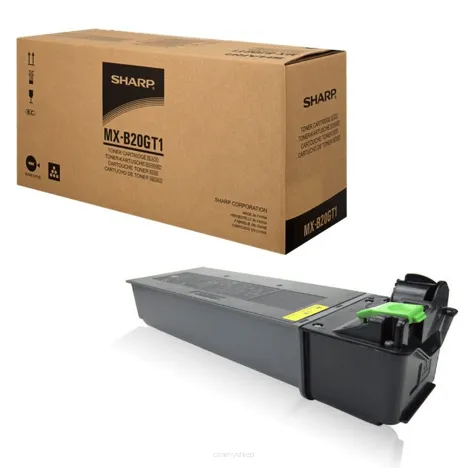 SHARP toner MX-B20GT1 czarny oryginalny 8000 stron