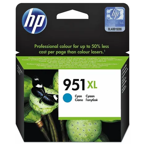 HP 951XL tusz CN046AE oryginalny cyan