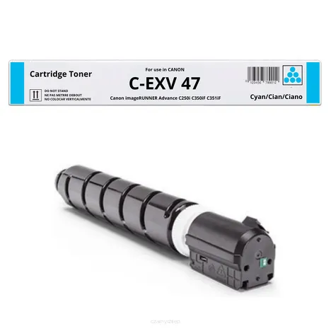 Toner do Canon CEXV47 8517B002 iRC250i iRC255iF iRC350i iRC351iF Cyan zamiennik