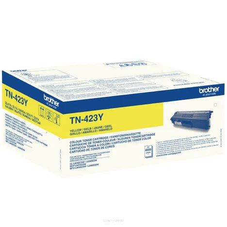 Brother toner TN-423Y oryginalny yellow