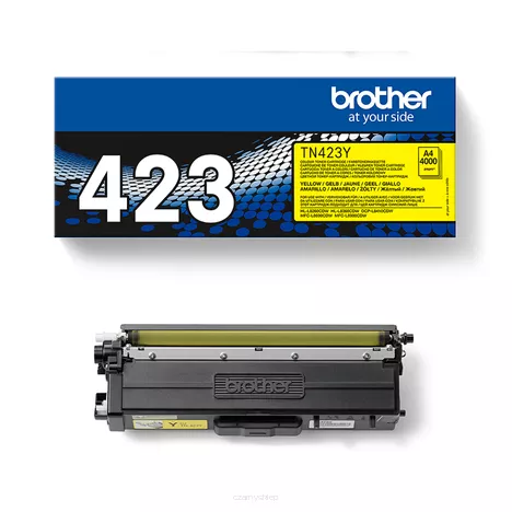 Brother toner TN423Y oryginalny yellow