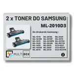 2-PAK Multibox Toner do SAMSUNG ML2010 ML1610 ML2010D3 3K Zamiennik - 2