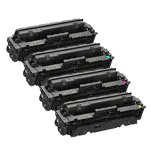 4-PAK Multibox Toner do HP 415X CMYK W2030X W2031X W2032X W2033X zamiennik BEZ CHIPA - 3
