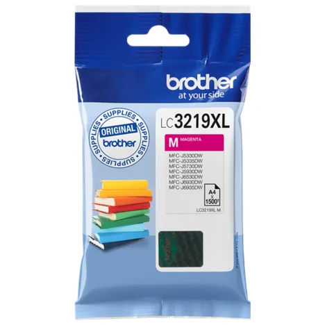 BROTHER tusz LC3219XLM oryginalny magenta 1500 stron