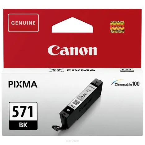 Canon Tusz CLI571BK 0385C001 oryginalny black