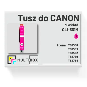 Tusz do CANON CLI-531M magenta zamiennik Multibox