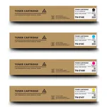 4-PAK Zamiennik Toner do KONICA MINOLTA TN514 CMYK Bizhub C458 C558 C658 - 2