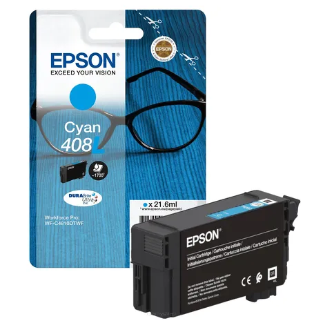 Epson tusz 408L T09K2 C13T09K24010 oryginalny cyan